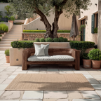 Rustic Outdoor Sofa Set And Coffee Table For Garden