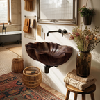 Modern Live Edge Wood Vanity Sink For Statement Bedroom Decor