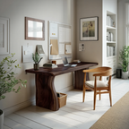 Handcrafted Solid Wood Desk For Reading And Work Area