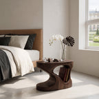 Modern Organic Side Table For Living Room Or Bedroom