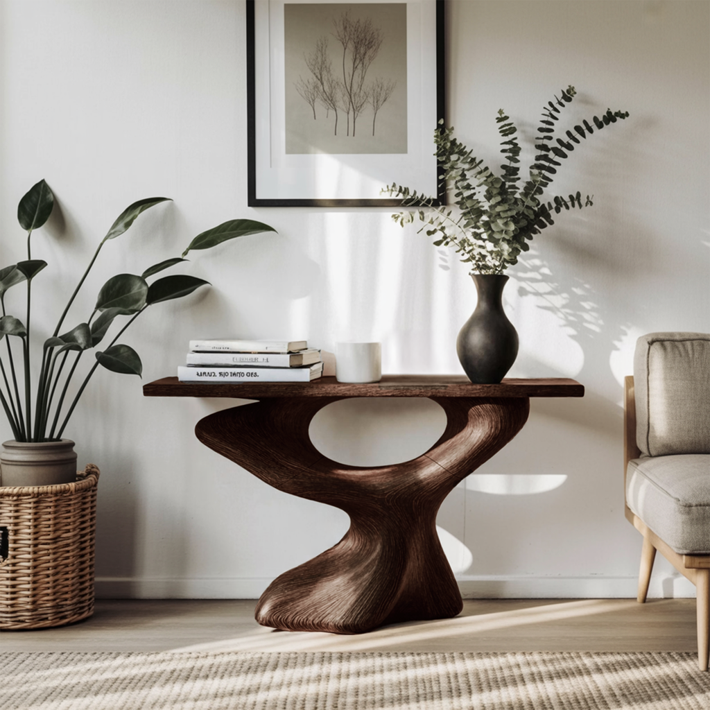 Handcrafted Live Edge Desk Furniture Decor