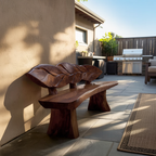 Minimalist Solid Wood Entryway Bench For Modern Homes