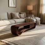 Handcrafted Coffee Table Compact Design For Living Room