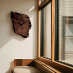 Modern Sculptural Wall Clock For Living Room