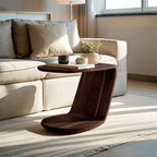 Handcrafted Live Edge Side Table For Furniture Collection