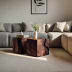 Farmhouse Low Coffee Table For Living Room And Lounge