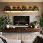 Handcrafted TV Console For Living Room Decor
