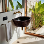 Mid Century Solid Wood Vanity Sink For Bathroom Storage Furniture Decor