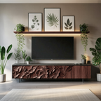 Farmhouse TV Cabinet For Cozy Living Room Design