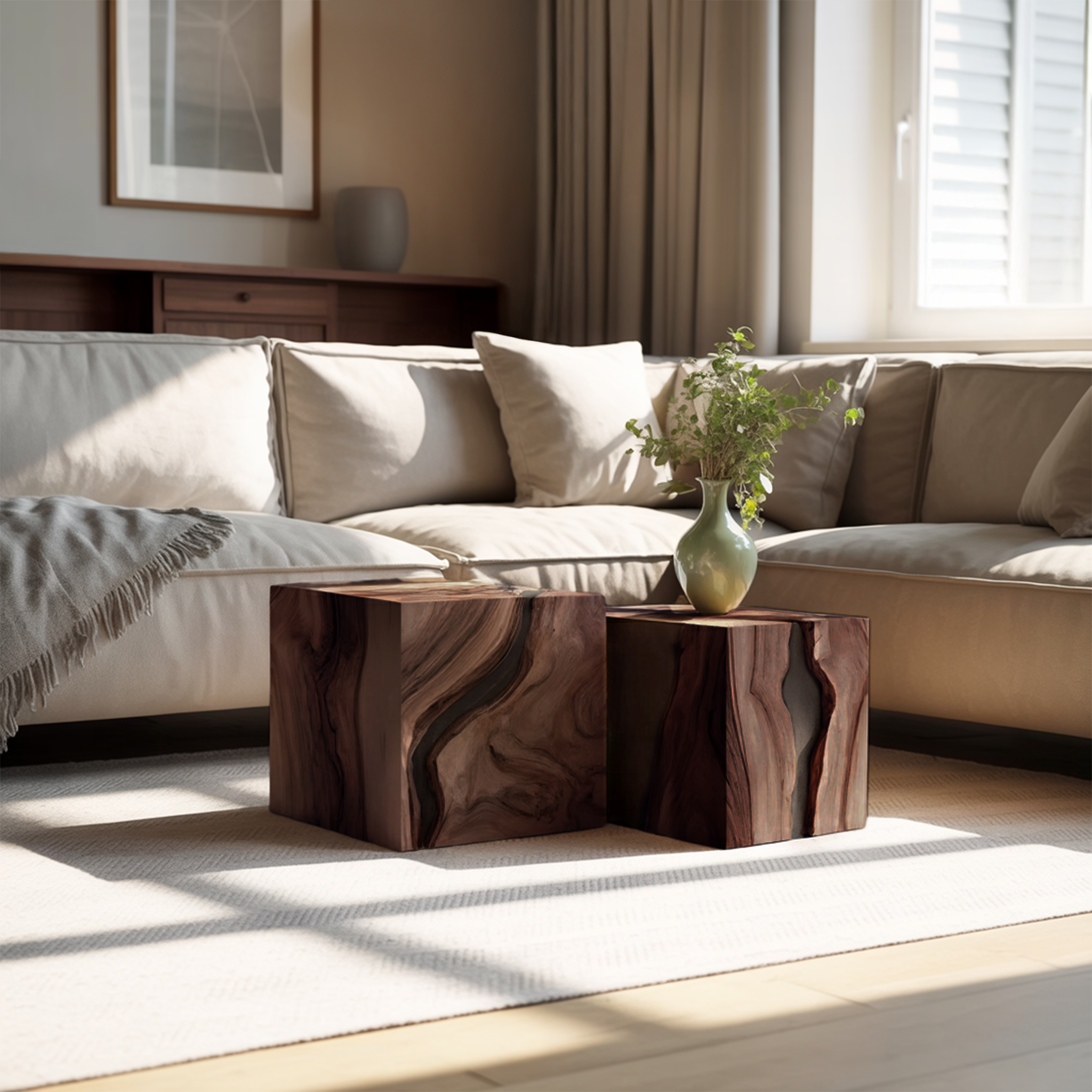 Mid Century Low Coffee Table For Furniture Decor Style