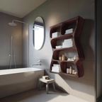 Modern Wall Mounted Bathroom Shelf For Bathroom Decor