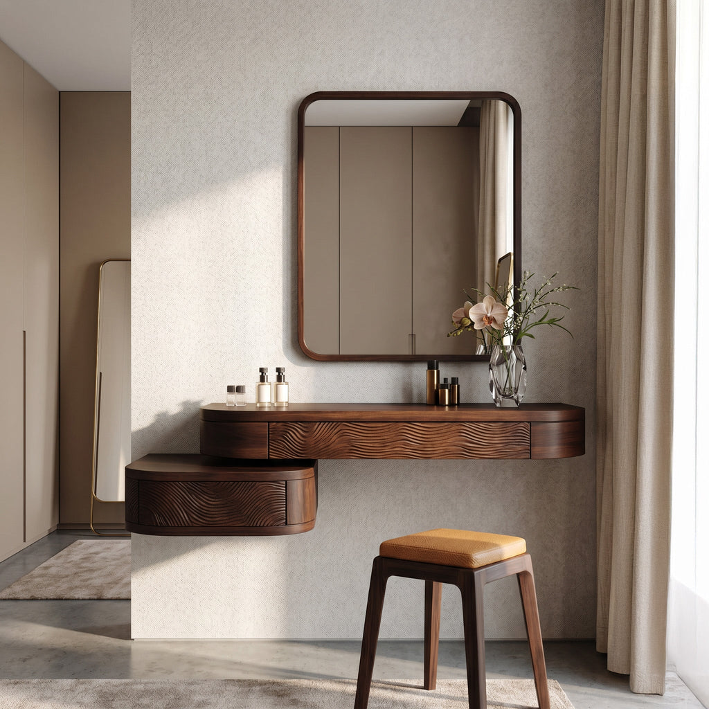 Modern Floating Vanity Table For Bedroom