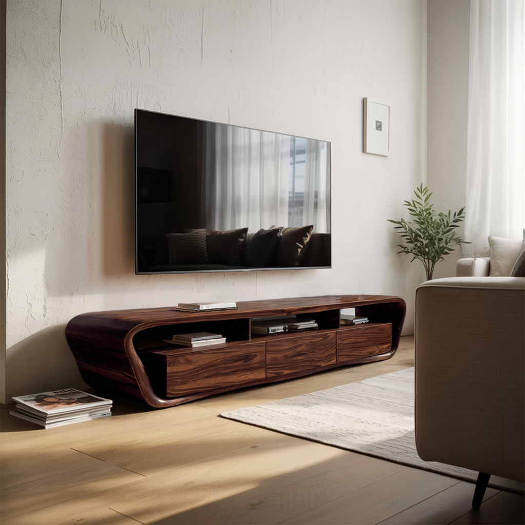 Handcrafted TV Stand For Modern Home Design