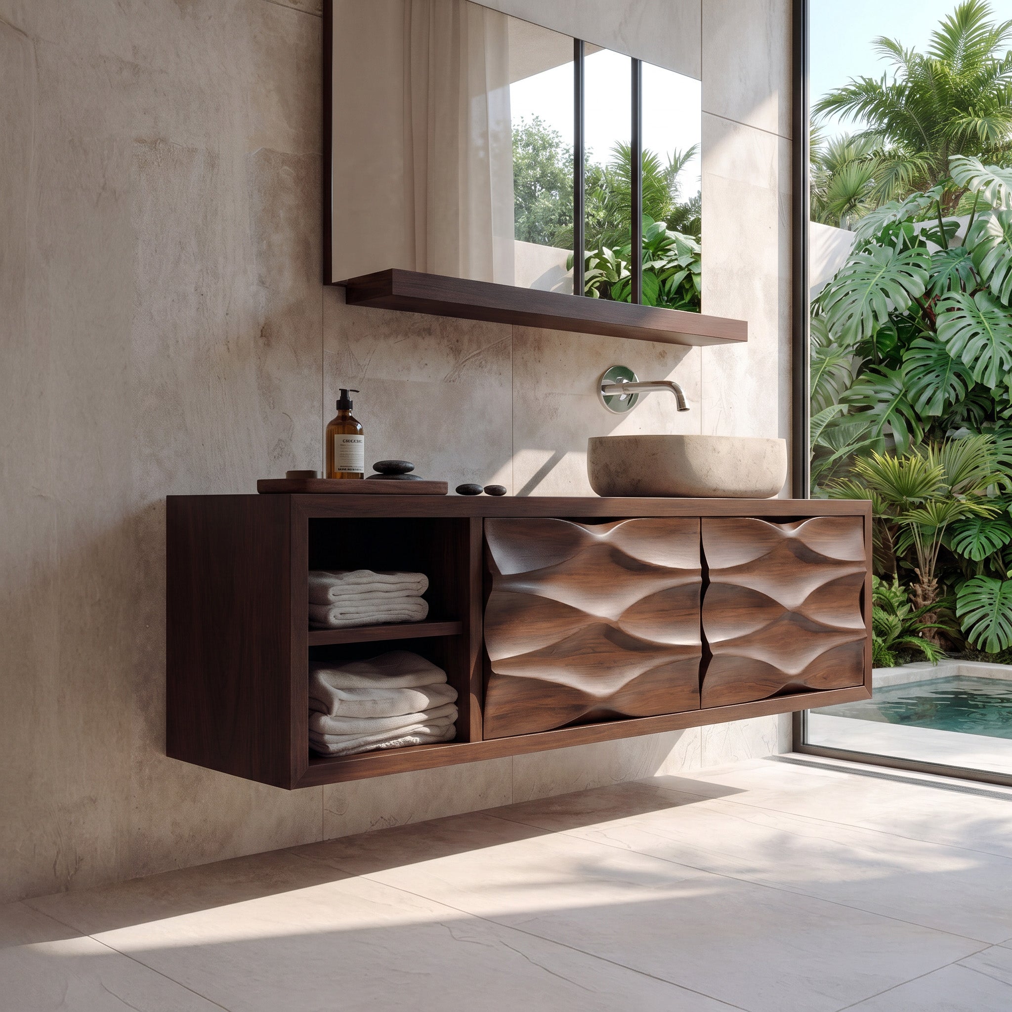 Contemporary Bathroom Vanity For Bathroom Interior Design