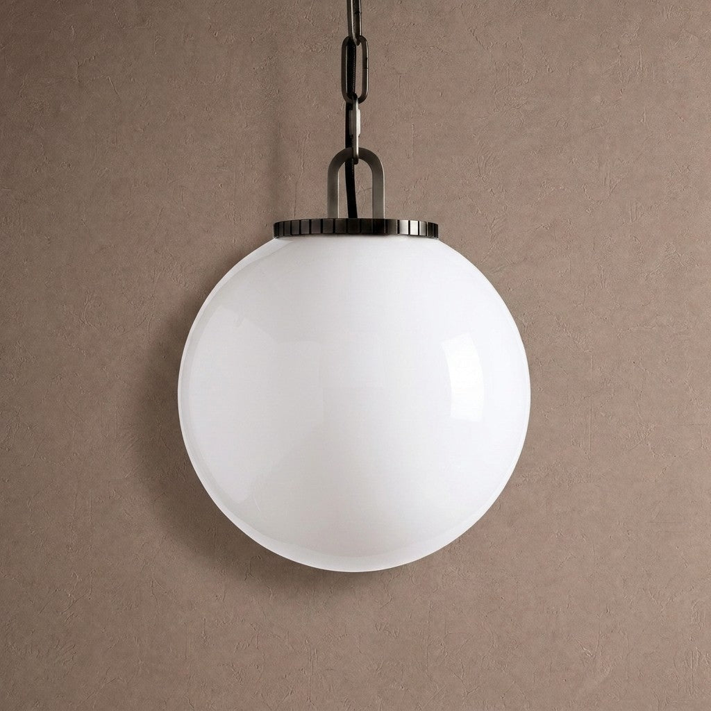 Wescotte Globe Pendant with Chain - BLACKMILKSMALLcasivra